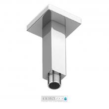 Tenzo SA-702 - shower arm ceiling square 10cm [4in] chrome