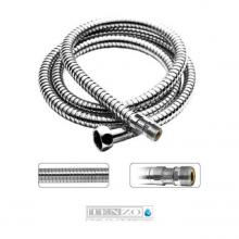 Tenzo SSHE-150-M - Stretchable hand shower hose female-male 150-225cm [59-88in] chrome