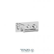 Tenzo ALYT74-CR - Wall mount tub faucet with swivel spout Alyss chrome