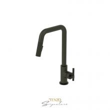 Tenzo BE131-C-MB - Single-handle kitchen faucet Bellacio with pull-down & 2-Function hand shower matte black