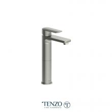 Tenzo DE12H-BN - Delano single hole tall lavatory faucet brushed nickel
