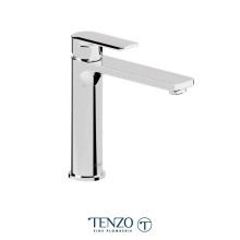 Tenzo DE12M-CR - Delano single hole tall lavatory faucet chrome
