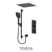 Tenzo DET42-23166-MB - Delano Extenza kit 2 functions thermo matte black finish