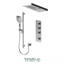 Tenzo DET43-56152-CR - Delano Extenza kit 3 functions thermo chrome finish