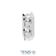Tenzo PALT32-CR - T-Box valve Paloma 2 functions thermo 2 functions thermo chrome