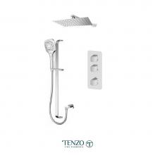 Tenzo QUT42-20215-CR - Quantum Extenza kit 2 functions thermo chrome finish