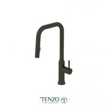 Tenzo RE131-MB - Single-handle kitchen faucet Regia with pull-down & 2-Function hand shower matte black