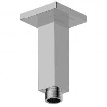 Tenzo SA-711-06-CR - Ceiling shower arm squared 15cm (6'') chrome