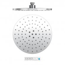 Tenzo PVTS-09-R2 - Air Boost shower head round 23cm [9in] PVC 2mm chrome