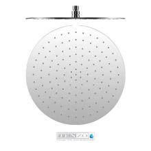 Tenzo SSTS-16-R - shower head round 40cm [16in] stainless steel 2mm chrome