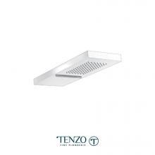 Tenzo WTS4-CR - Wall mount shwr head & waterfall stainless steel chrome