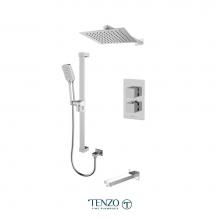 Tenzo SLT33-501115-CR - Slik T-Box kit 3 functions thermo chrome finish