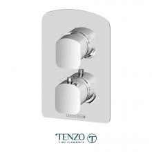 Tenzo DET33-CR - Delano T-Box valve 3 functions thermo chrome finish