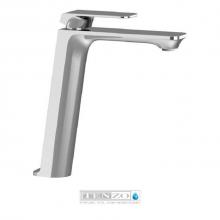 Tenzo QU12-CR - Quantum single hole tall lavatory faucet chrome