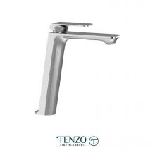 Tenzo QU12-CR - Quantum single hole tall lavatory faucet chrome