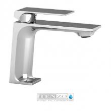 Tenzo SL11-P-CR - Slik single hole lavatory faucet chrome with (overflow) drain