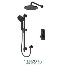 Tenzo ALYT32-20114-MB - Alyss T-Box kit 2 functions thermo matte black finish