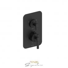 Tenzo BET32-F-MB - T-Box valve 2 fcts thermo Bellacio-F matte black