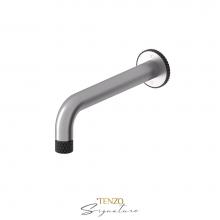 Tenzo BS-312-C-BN-MB - Wall mount spout Bellacio-C brushed nickel/ matte black