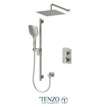 Tenzo DEPB32-20111-BN - Delano T-Box kit 2 functions pres bal brushed nickel finish
