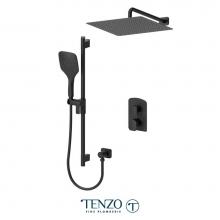 Tenzo DEPB32-20113-MB - Delano T-Box kit 2 functions pres bal matte black finish