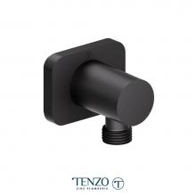 Tenzo HC-308-MB - Wall supply elbow matte black