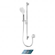 Tenzo KRD-1352210-CR - Sliding bar kit with elbow chrome
