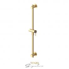 Tenzo RD-36-C-BG-MB - Sliding bar Bellacio-C brushed gold/ matte black