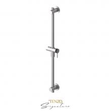 Tenzo RD-36-F-BN-MB - Sliding bar Bellacio-F brushed nickel/ matte black