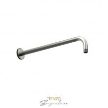 Tenzo SA-612-F-BN-MB - Wall mount shwr arm Bellacio-F brushed nickel/ matte black