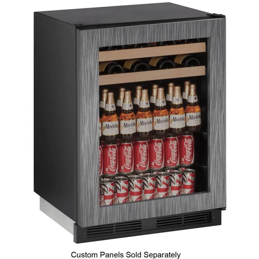 Beverage Center 24'' Reversible Hinge Integrated 115v