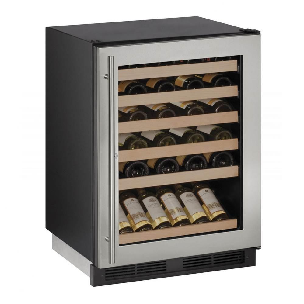 Wine Captain 24'' Reversible Hinge Stainless 115v