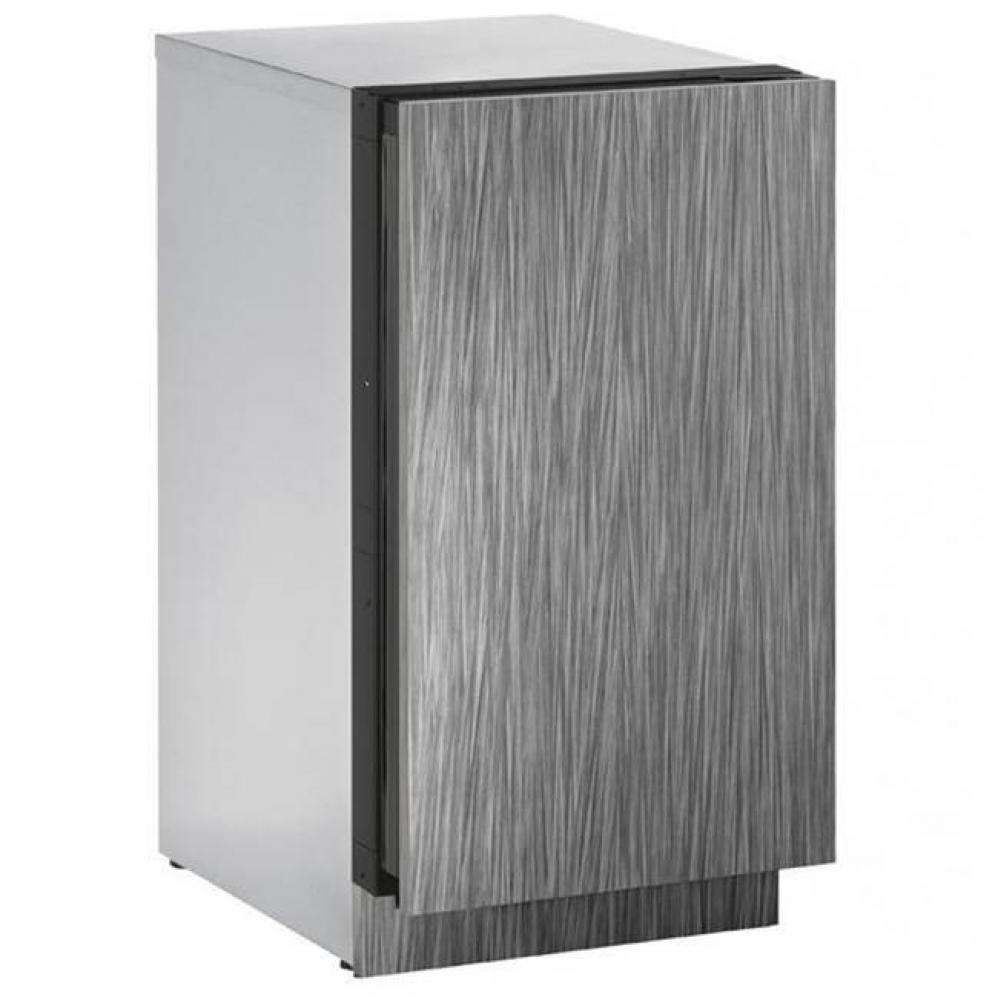 Clear Ice Machine 18'' Reversible Hinge Integrated Solid 115v