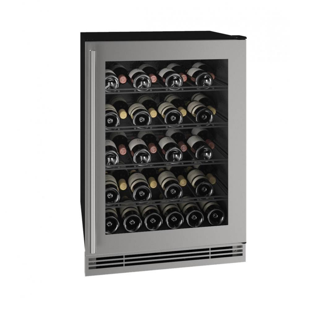 Wine Captain 24'' Reversible Hinge Stainless Frame 115v