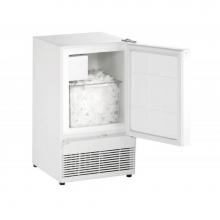 U Line U-BI98W-00A - Ice Maker 15'' Reversible Hinge White 115v