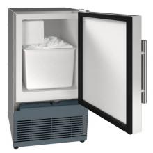 U Line UACR015-SS01A - Ice Maker 15'' Reversible Hinge Stainless Solid 115v