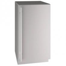 U Line UHRE518-SS01A - Solid Refrigerator 18'' Reversible Hinge Stainless 115v