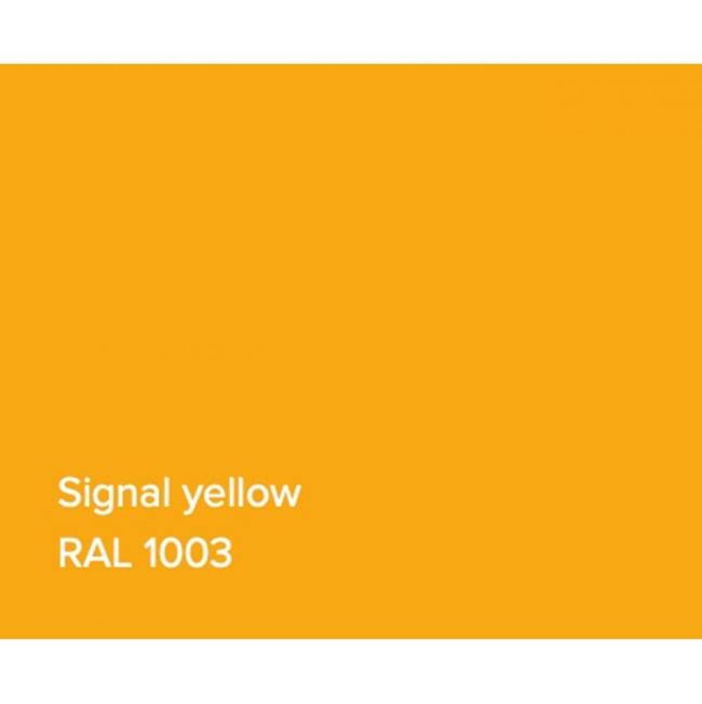 RAL Bathtub Signal Yellow Matte