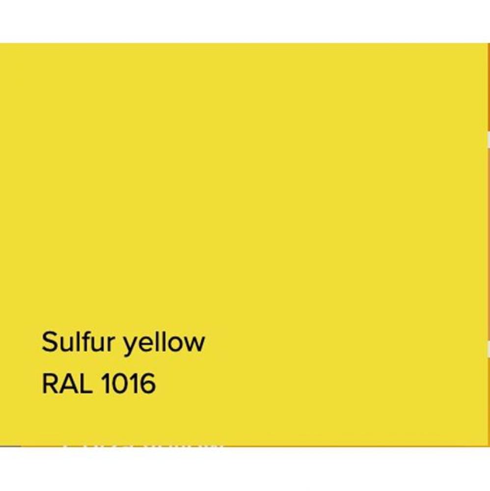 RAL Basin Sulfur Yellow Matte