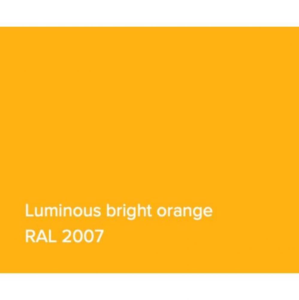 RAL Basin Luminous Bright Orange Gloss