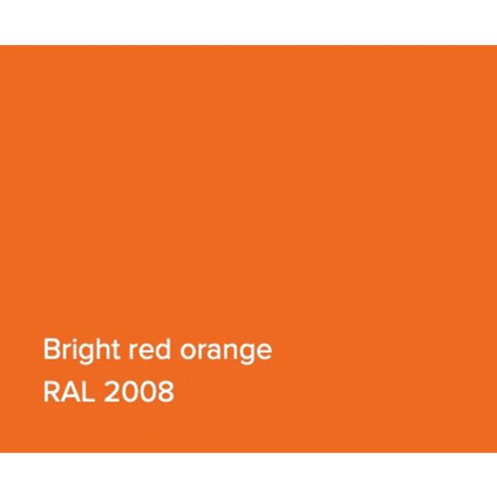 RAL Bathtub Bright Red Orange Matte