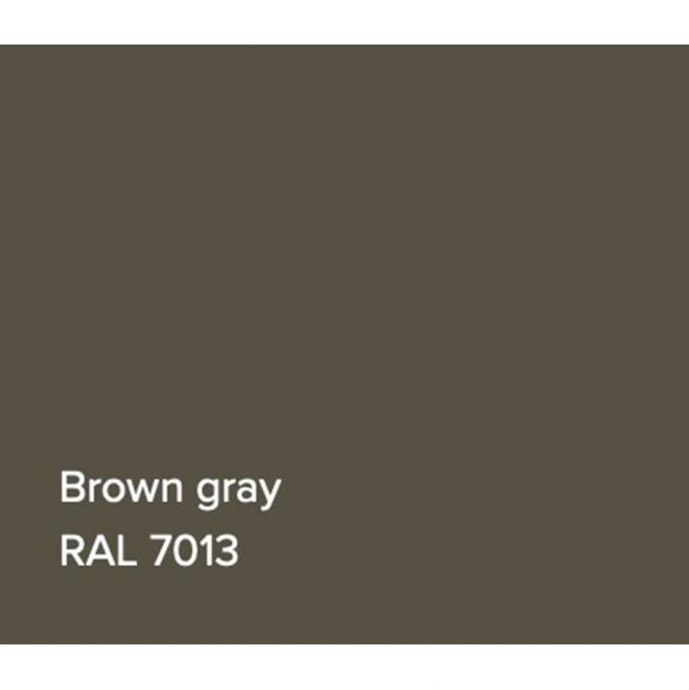 RAL Bathtub Brown Grey Matte