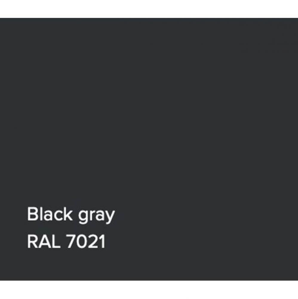 RAL Basin Black Grey Gloss