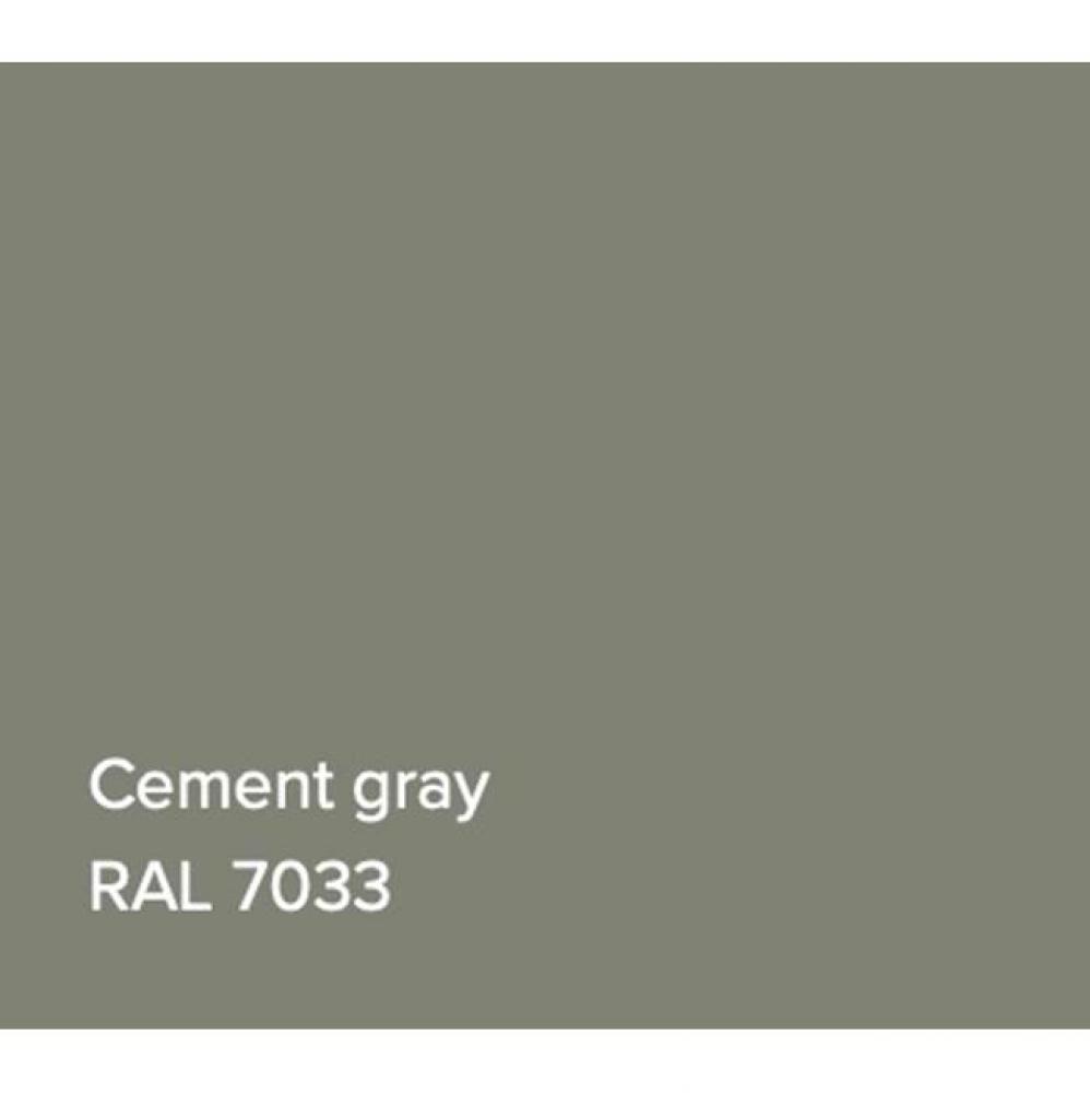 RAL Basin Cement Grey Gloss