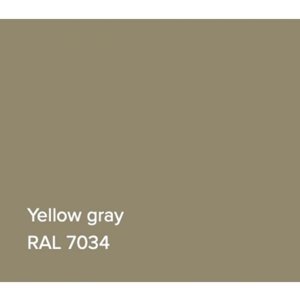 RAL Basin Yellow Grey Matte