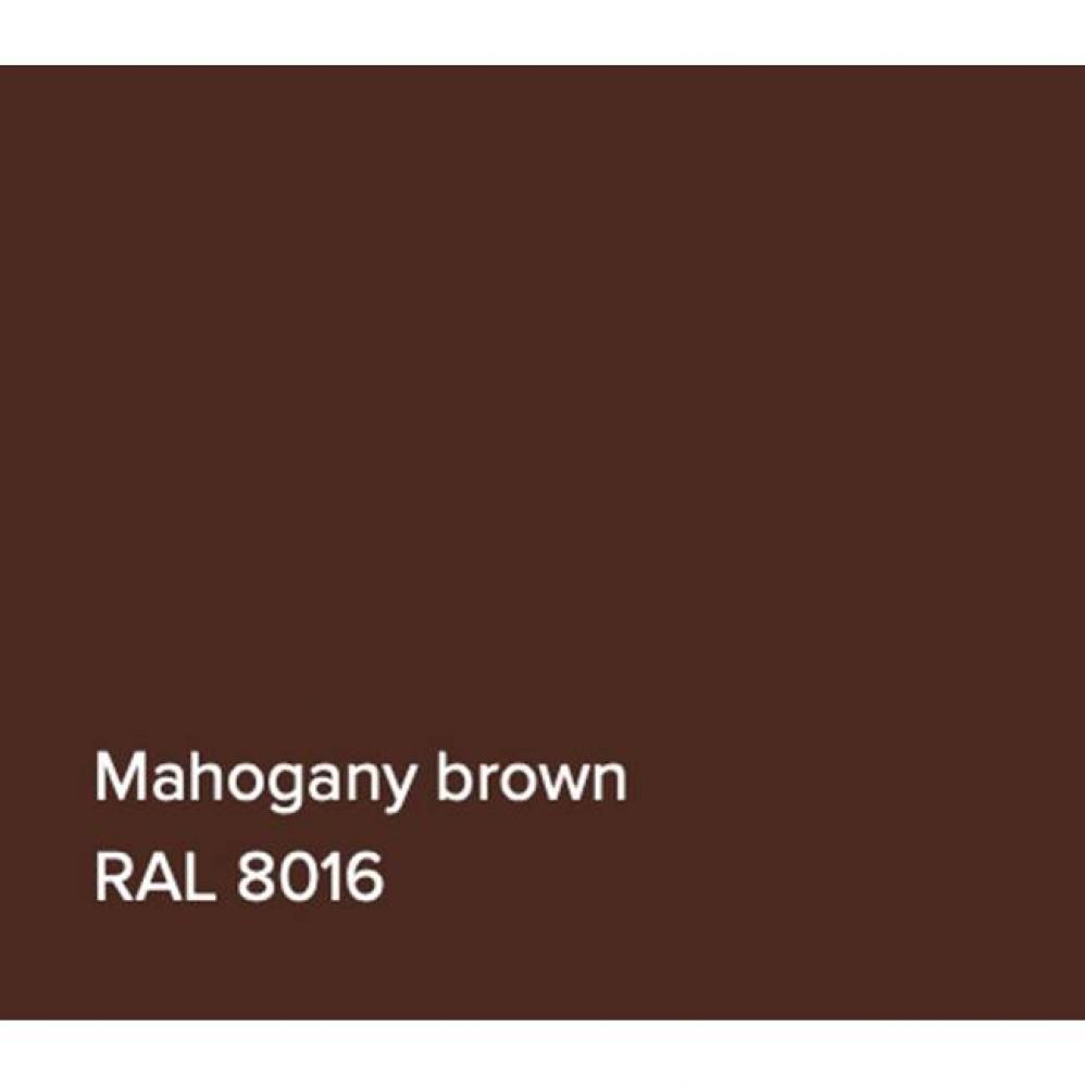 RAL Basin Mahogany Brown Gloss