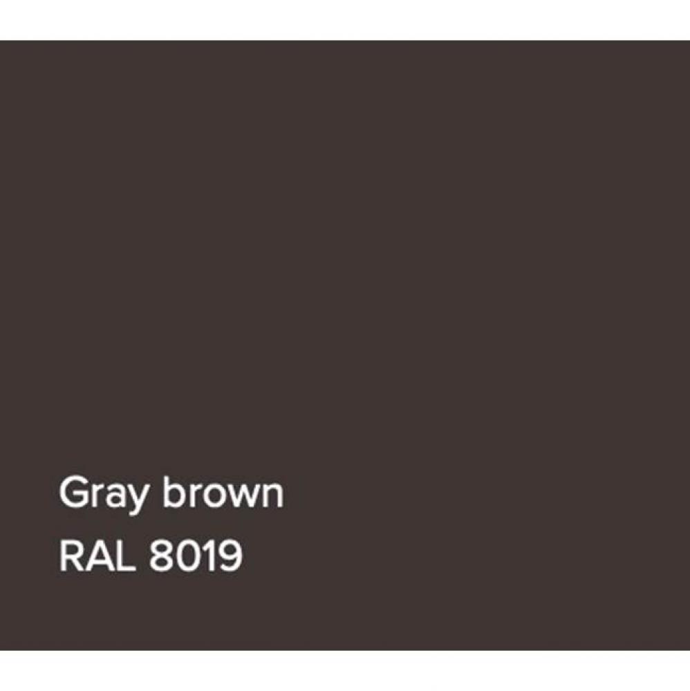 RAL Basin Grey Brown Matte