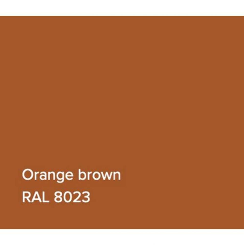 RAL Bathtub Orange Brown Matte