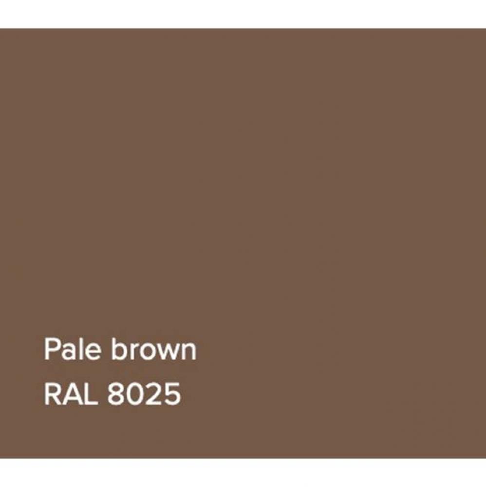RAL Bathtub Pale Brown Matte