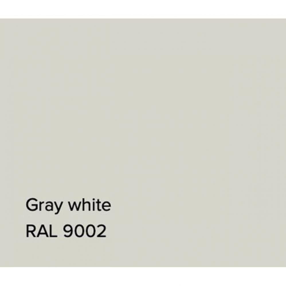 RAL Basin Grey White Gloss